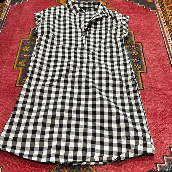 J. Crew Gingham Dress - Picture 1 of 4